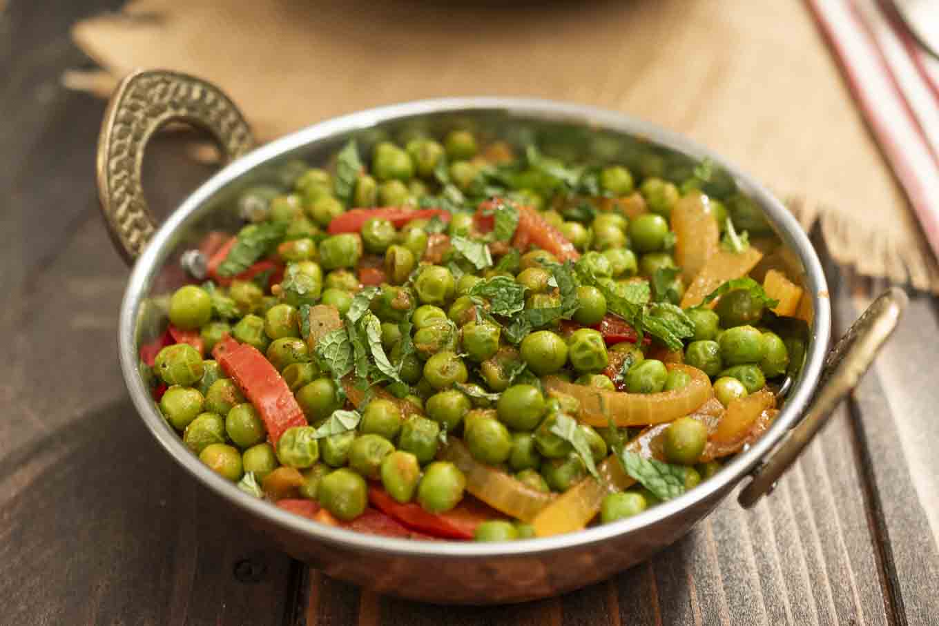 Indian spicy peas