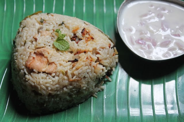 Chicken White Rice Recipe (White Chicken Biryani)