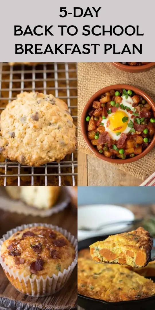 A 5-Day Back-to-School Breakfast Plan for Busy Mornings