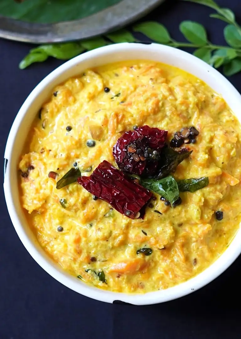 Carrot Pachadi Recipe